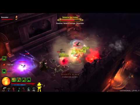 PS3 - DIABLO 3 - DAY 19 - Paragon 62 - Master IV - Skeleton King