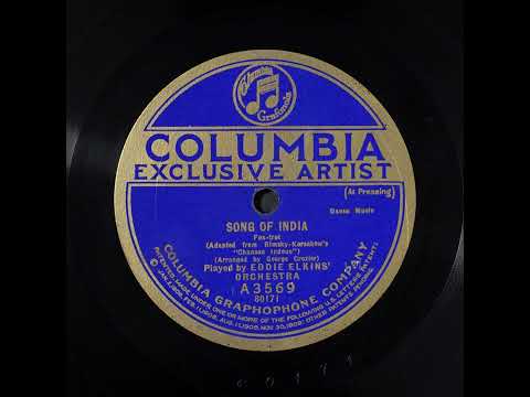 Song of India - Eddie Elkins' Orchestra