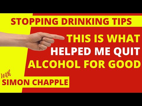 This is what helped me stop drinking alcohol on my own, forever!