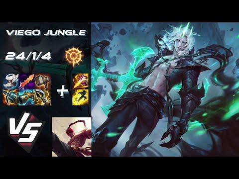JUNGLE Viego vs Lee Sin - NA Grandmaster Patch 14.13