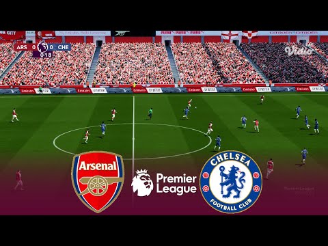 ARSENAL vs CHELSEA | Premier League 2023/2024 |16 March 2024 | Full Match | PES Gameplay