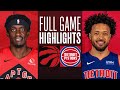 RAPTORS at PISTONS | FULL GAME HIGHLIGHTS | December 30, 2023