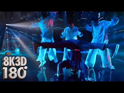 3D VR180 Dance Battle (with a Story!) - Chinese Cyberpunk? for Meta Quest 2 | 一波王炸 / 四更