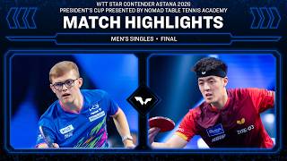 Alexis Lebrun vs Dang Qiu | MS Final | #WTTAstana 2026