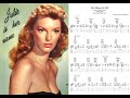 Julie London - No Moon at All (Guitar Transcription)