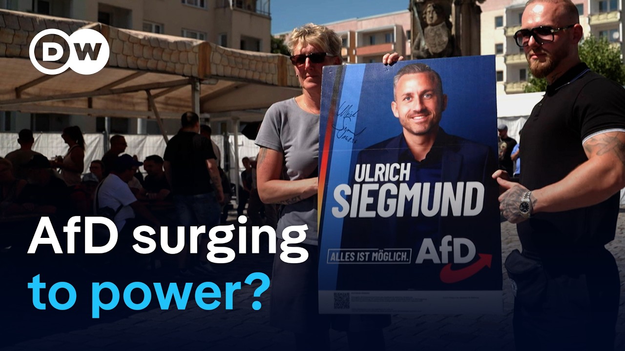 Video: Siegmund leads AfD push in Saxony-Anhalt ahead of September 6 vote