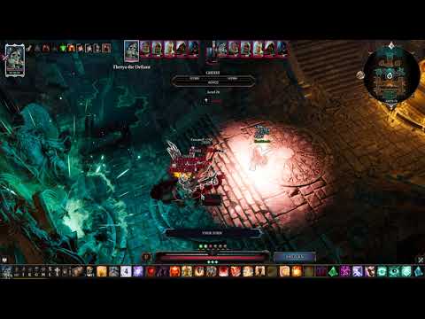 Divinity OS:2 - Level 22 Necro Knight vs Final Boss [Tactician, No Lone Wolf]