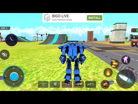 Crocodile Robot Car Transformer Games || Level 6 - Android Gameplay