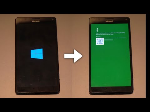 Enabling the Windows 10 Mobile GSOD?