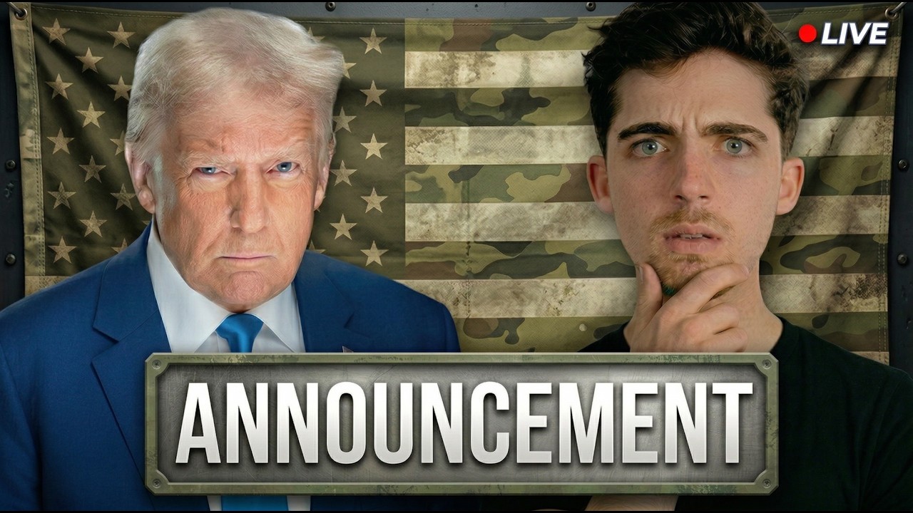 🚨 TRUMP SPEAKS ON IRAN LIVE