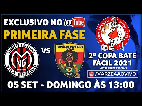 Misto FS x Família Marley FS - 2ª Copa Bate Fácil 2021