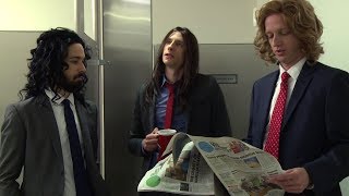 Long Haired Businessmen - Bathroom
