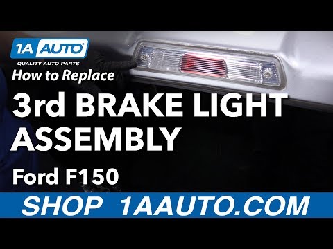 How to Replace 3rd Brake Light Assembly 09-14 Ford F-150