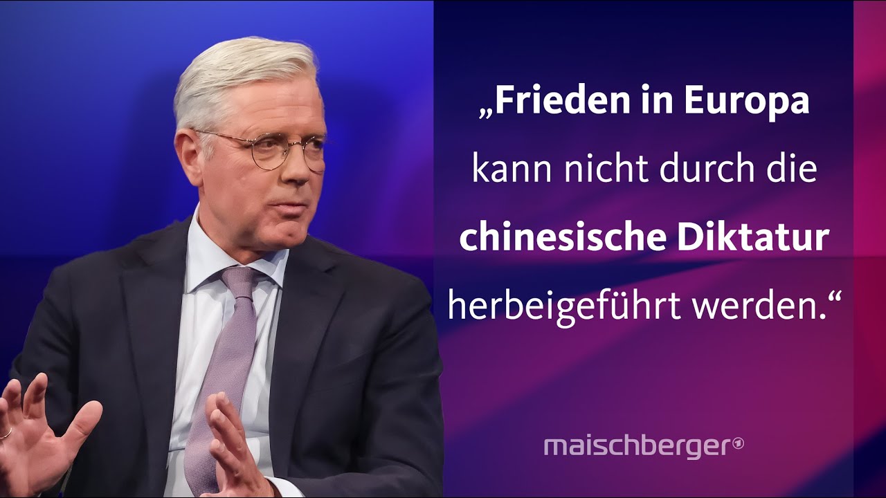 Norbert Röttgen und Jan van Aken diskutieren über Verhandlungen im Ukraine-Krieg | maischberger