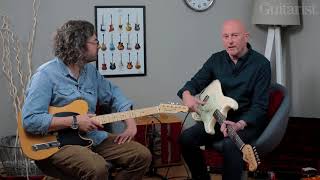 Video thumbnail for Fender American Originals: 60s Strat, 50s Tele, 60s Jaguar Demo by Guitarist