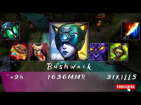 HoN | Mid Wars | Bushwack | `u9h | 1636 MMR