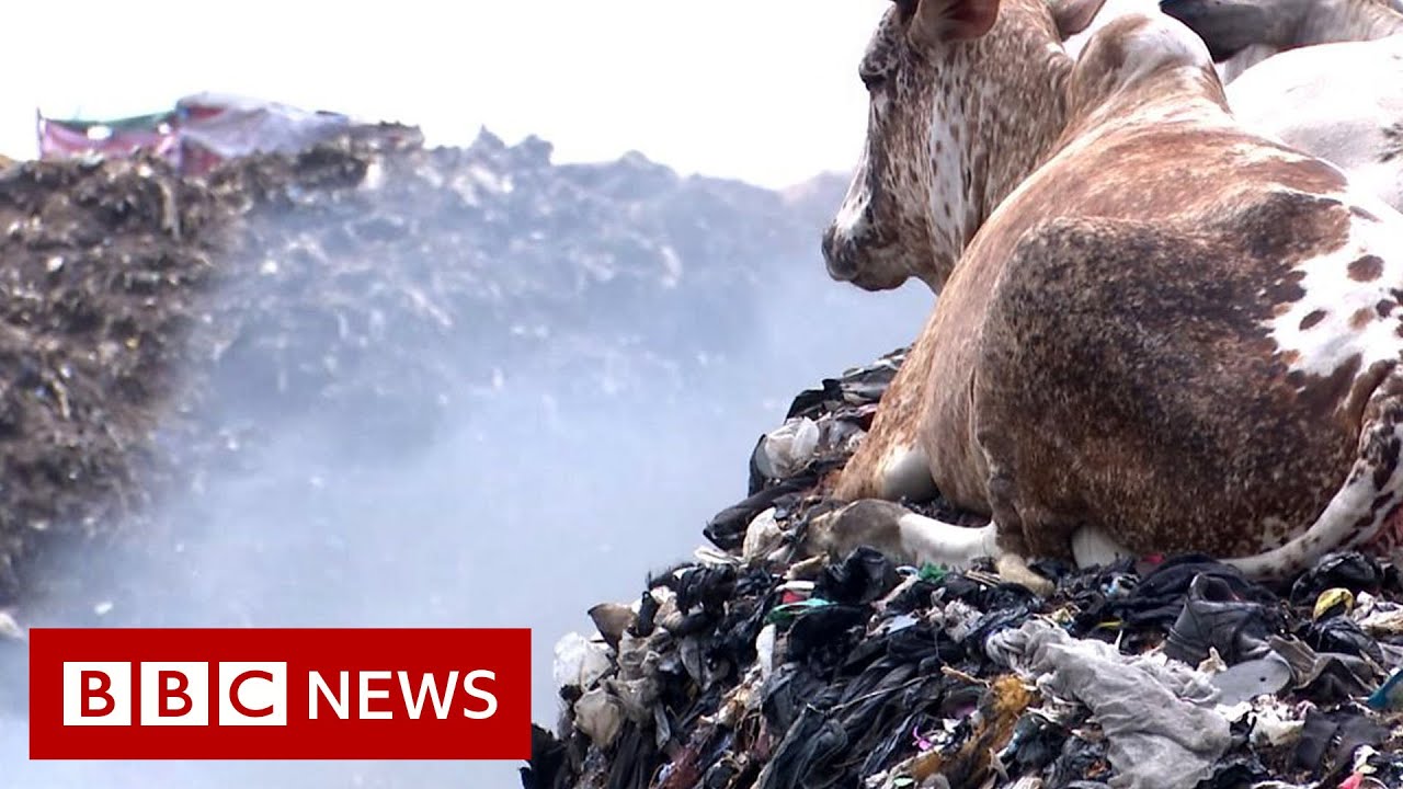 Fast fashion: The dumping ground for unwanted clothes - BBC News