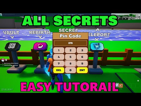 ALL SECRETS CODE | UNBOX A BRAINROT 9359-3780-0816 FORTNITE