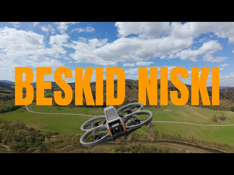 ✈️ DJI Avata 2 nad Beskidem Niskim