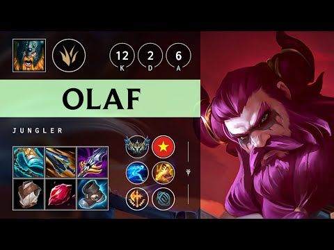 Olaf Jungle vs Evelynn - VN Challenger Patch 25.07