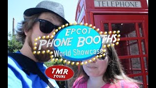 Phone Booths at Epcot | Call United Kingdom to Canada | Walt Disney World