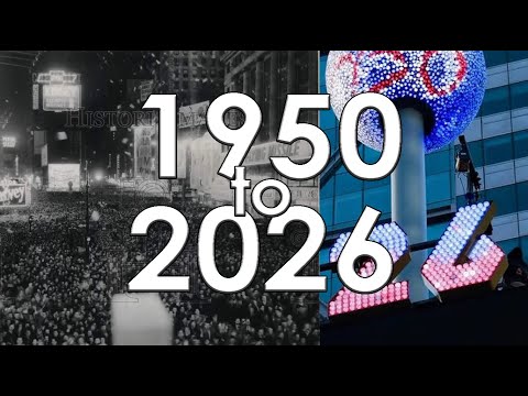 New Year's Eve ABC Ball Drop (1950-2026) UPDATED! [BEST VERSION] FIXED