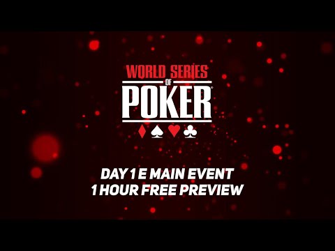 World Series of Poker 2021 | Main Event Day 1e (LIVE)