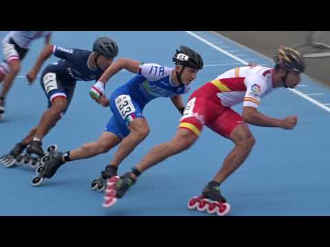 500m series senior men 2 (European Championships Inline Skating 2018)