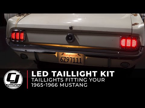 1965-1966 Mustang Install | LED Taillight Kit