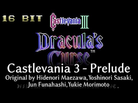 Prelude 16 bit PC98 Cover (Castlevania 3: Dracula's Curse)