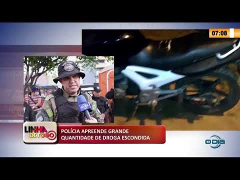 PoliÌcia apreende grande quantidade de droga escondida (29 05 20)