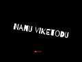 😎attitude😎black screen lyrics telugu ||whats app status telugu status