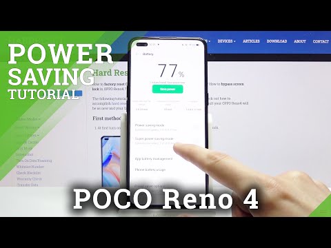 How to Enable Power Saving Mode in OPPO Reno 4 – Extend Battery Life