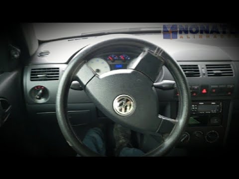 The steering wheel locks and does not undo the turn.