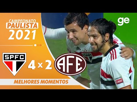 Vídeo - São Paulo 4 x 2 Ferroviária - Quartas de final - Paulistão 2021!