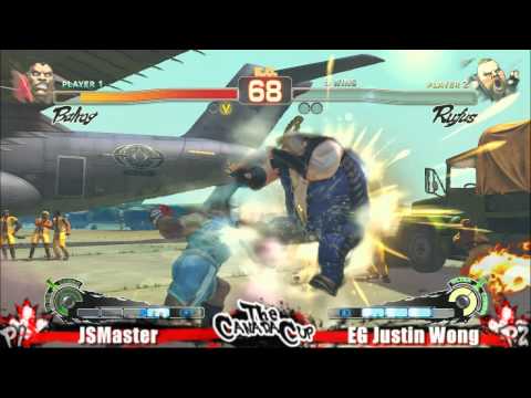JSMaster vs EG Justin Wong Canada Cup 2010 Feature match #2 SSF4 Singles