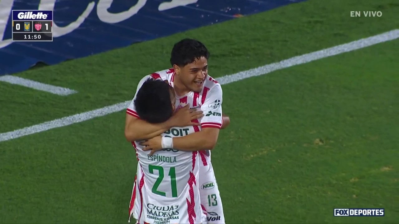 🤩 GOL Owen González | Tigres 0-1 Necaxa | Fecha 7 | Apertura 2026 | Liga MX