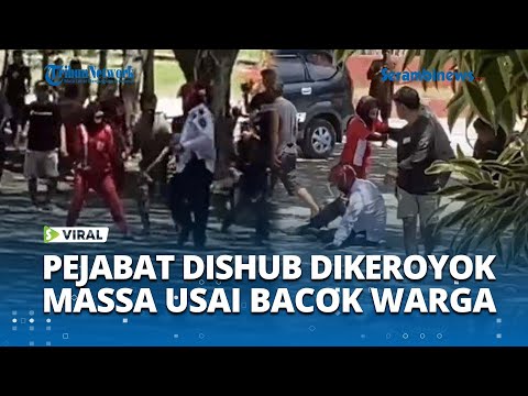VIRAL Eks Pejabat Dishub Dikeroyok Massa usai Bacok Warga Pakai Pisau Cutter