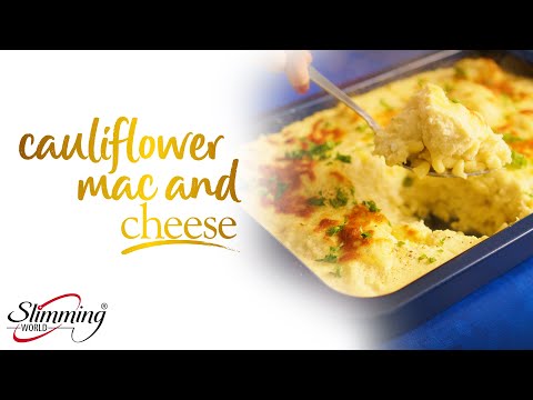 Slimming World cauliflower mac 'n' cheese - full recipe in the description