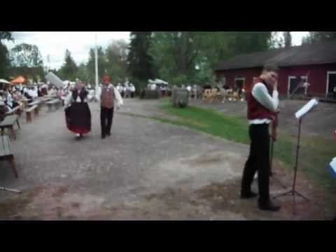 Folk dance - Hambo på Logen i Kycklings, Lappträsk, Finland  27.05.2012