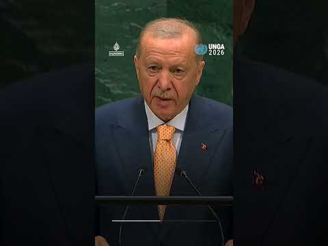 Erdogan accuses Israel of ‘genocidal mindset’ at UNGA | AJ #shorts