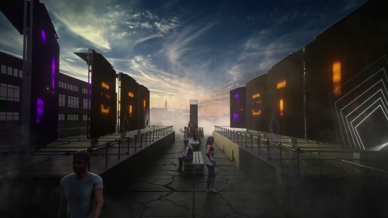 play video:  DGTL ABN AMRO ART PIECE