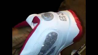 Customized glitter red bottom Jordan's! ## Coolclean kicks!  Where we kick flavor