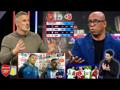 Arsenal vs Aston Villa 4-1 Ian Wright Goes Wild: “No Chance for City!” Arsenal Smash Villa🔥