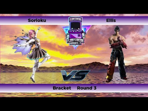 Flynn's Arcade 054 Bracket Round 3 - Sorioku (Alisa) Vs. Ellis (Jin) Tekken 7 Tournament