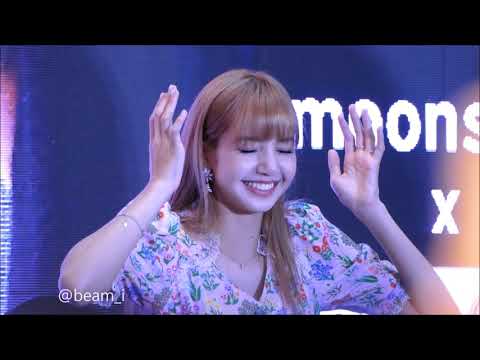 180812 Blackpink Lisa - Moonshot Fansign in Thailand
