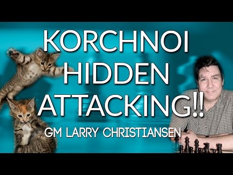 Korchnoi Hidden🗡Attacking Gem with GM Larry Christiansen - ICC