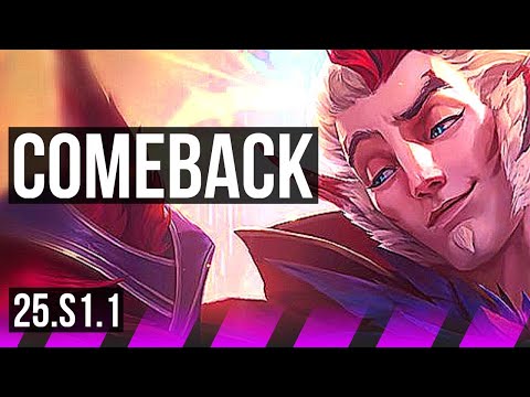 RAKAN & Xayah vs SETT & Samira (SUP) | Comeback | NA Grandmaster | 25.S1.1
