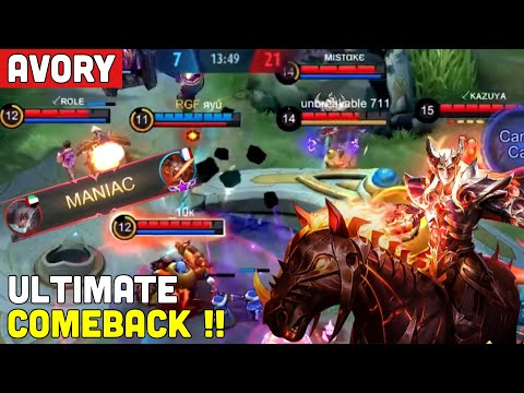 ULTIMATE COMEBACK !! TOP GLOBAL LEOMORD - Avory - MLBB