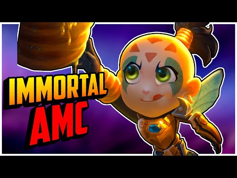 AMC IS ACTUALLY UNKILLABLE! Getting Over Half The Team's Kills - Smite Season 8 AMC Ranked Gameplay